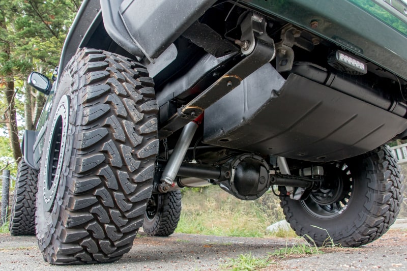 Mechanic Fixing Offroad Car